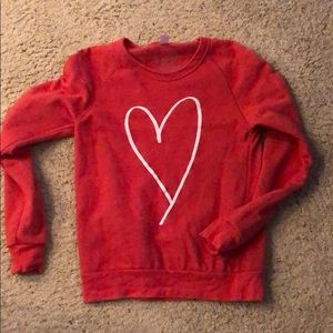 Red Heart Sweatshirt